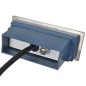 vidaXL Luces LED empotrables para escaleras 12 uds 44x111x56 mm vidaXL Luces LED empotrables para escaleras 12 uds 44x111x56 mm