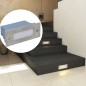 vidaXL Luces LED empotrables para escaleras 12 uds 44x111x56 mm vidaXL Luces LED empotrables para escaleras 12 uds 44x111x56 mm