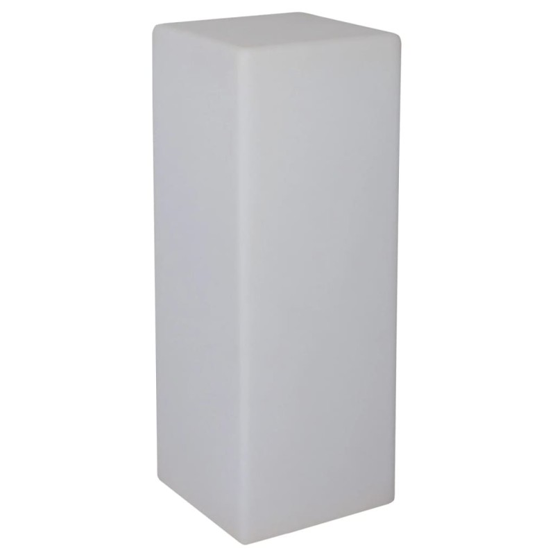 Eurotrail Lámpara LED de suelo recargable cuadrada 80 cm