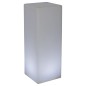 Eurotrail Lámpara LED de suelo recargable cuadrada 80 cm