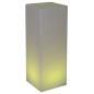Eurotrail Lámpara LED de suelo recargable cuadrada 80 cm
