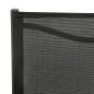 vidaXL Juego de comedor de jardín 9 piezas acero