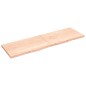 vidaXL Tablero de mesa madera maciza roble sin tratar 200x60x(2-4) cm