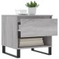 vidaXL Mesa de centro madera de ingeniería gris Sonoma 50x46x50 cm vidaXL Mesa de centro madera de ingeniería gris Sonoma 50x46x50 cm