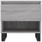 vidaXL Mesa de centro madera de ingeniería gris Sonoma 50x46x50 cm vidaXL Mesa de centro madera de ingeniería gris Sonoma 50x46x50 cm