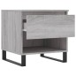 vidaXL Mesa de centro madera de ingeniería gris Sonoma 50x46x50 cm vidaXL Mesa de centro madera de ingeniería gris Sonoma 50x46x50 cm