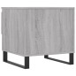 vidaXL Mesa de centro madera de ingeniería gris Sonoma 50x46x50 cm vidaXL Mesa de centro madera de ingeniería gris Sonoma 50x46x50 cm