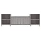 vidaXL Mueble para TV madera contrachapada gris Sonoma 160x35x55 cm vidaXL Mueble para TV madera contrachapada gris Sonoma 160x35x55 cm