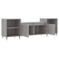 vidaXL Mueble para TV madera contrachapada gris Sonoma 160x35x55 cm vidaXL Mueble para TV madera contrachapada gris Sonoma 160x35x55 cm