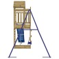vidaXL Parque infantil de exterior madera de pino impregnada