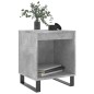 vidaXL Mesita de noche madera de ingeniería gris hormigón 40x35x50 cm vidaXL Mesita de noche madera de ingeniería gris hormigón 40x35x50 cm