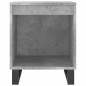 vidaXL Mesita de noche madera de ingeniería gris hormigón 40x35x50 cm vidaXL Mesita de noche madera de ingeniería gris hormigón 40x35x50 cm