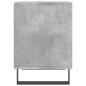 vidaXL Mesita de noche madera de ingeniería gris hormigón 40x35x50 cm vidaXL Mesita de noche madera de ingeniería gris hormigón 40x35x50 cm