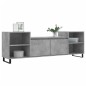 vidaXL Mueble para TV madera contrachapada gris hormigón 160x35x55 cm vidaXL Mueble para TV madera contrachapada gris hormigón 160x35x55 cm