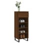 vidaXL Mueble zapatero madera contrachapada roble marrón 40x36x105 cm vidaXL Mueble zapatero madera contrachapada roble marrón 40x36x105 cm