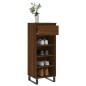 vidaXL Mueble zapatero madera contrachapada roble marrón 40x36x105 cm vidaXL Mueble zapatero madera contrachapada roble marrón 40x36x105 cm