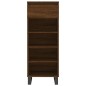 vidaXL Mueble zapatero madera contrachapada roble marrón 40x36x105 cm vidaXL Mueble zapatero madera contrachapada roble marrón 40x36x105 cm