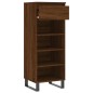 vidaXL Mueble zapatero madera contrachapada roble marrón 40x36x105 cm vidaXL Mueble zapatero madera contrachapada roble marrón 40x36x105 cm
