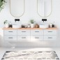 vidaXL Encimera baño madera maciza tratada marrón claro 220x30x(2-4)cm vidaXL Encimera baño madera maciza tratada marrón claro 220x30x(2-4)cm