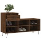 vidaXL Mueble zapatero madera contrachapada roble marrón 102x36x60 cm vidaXL Mueble zapatero madera contrachapada roble marrón 102x36x60 cm