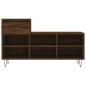 vidaXL Mueble zapatero madera contrachapada roble marrón 102x36x60 cm vidaXL Mueble zapatero madera contrachapada roble marrón 102x36x60 cm