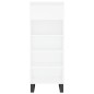 vidaXL Mueble zapatero madera contrachapada blanco 40x36x105 cm vidaXL Mueble zapatero madera contrachapada blanco 40x36x105 cm
