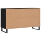 vidaXL Mueble zapatero madera contrachapada negro 102x36x60 cm vidaXL Mueble zapatero madera contrachapada negro 102x36x60 cm