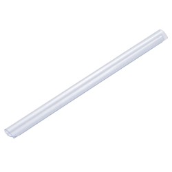 vidaXL Clips para malla de jardín 100 unidades PVC transparente