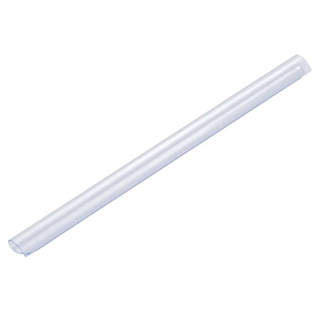 vidaXL Clips para malla de jardín 100 unidades PVC transparente