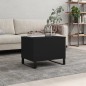 vidaXL Mesa de centro madera contrachapada negro 60x44,5x45 cm vidaXL Mesa de centro madera contrachapada negro 60x44,5x45 cm