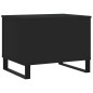 vidaXL Mesa de centro madera contrachapada negro 60x44,5x45 cm vidaXL Mesa de centro madera contrachapada negro 60x44,5x45 cm