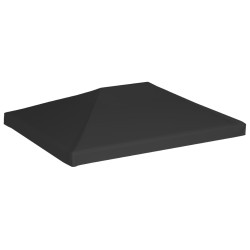 vidaXL Toldo de cenador 270 g/m² 4x3 m negro