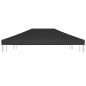 vidaXL Toldo de cenador 270 g/m² 4x3 m negro vidaXL Toldo de cenador 270 g/m² 4x3 m negro
