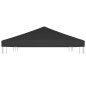 vidaXL Toldo de cenador 270 g/m² 4x3 m negro vidaXL Toldo de cenador 270 g/m² 4x3 m negro