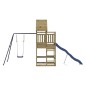 vidaXL Parque infantil de exterior madera de pino impregnada vidaXL Parque infantil de exterior madera de pino impregnada