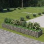 vidaXL Arriate de gaviones de acero 450x90x50 cm vidaXL Arriate de gaviones de acero 450x90x50 cm