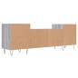 vidaXL Mueble para TV madera contrachapada gris Sonoma 160x35x55 cm vidaXL Mueble para TV madera contrachapada gris Sonoma 160x35x55 cm