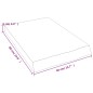 vidaXL Encimera baño madera maciza tratada marrón claro 40x60x(2-6) cm vidaXL Encimera baño madera maciza tratada marrón claro 40x60x(2-6) cm