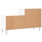 vidaXL Mueble zapatero madera contrachapada blanco brillo 102x36x60 cm vidaXL Mueble zapatero madera contrachapada blanco brillo 102x36x60 cm