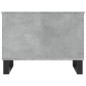 vidaXL Mesa de centro madera contrachapada gris hormigón 60x44,5x45 cm vidaXL Mesa de centro madera contrachapada gris hormigón 60x44,5x45 cm