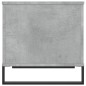 vidaXL Mesa de centro madera contrachapada gris hormigón 60x44,5x45 cm vidaXL Mesa de centro madera contrachapada gris hormigón 60x44,5x45 cm