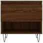 vidaXL Mesa de centro madera de ingeniería roble marrón 50x46x50 cm vidaXL Mesa de centro madera de ingeniería roble marrón 50x46x50 cm
