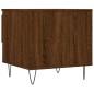 vidaXL Mesa de centro madera de ingeniería roble marrón 50x46x50 cm vidaXL Mesa de centro madera de ingeniería roble marrón 50x46x50 cm
