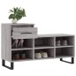 vidaXL Mueble zapatero madera contrachapada gris Sonoma 102x36x60 cm vidaXL Mueble zapatero madera contrachapada gris Sonoma 102x36x60 cm