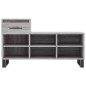 vidaXL Mueble zapatero madera contrachapada gris Sonoma 102x36x60 cm vidaXL Mueble zapatero madera contrachapada gris Sonoma 102x36x60 cm