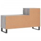 vidaXL Mueble zapatero madera contrachapada gris Sonoma 102x36x60 cm vidaXL Mueble zapatero madera contrachapada gris Sonoma 102x36x60 cm