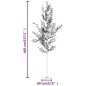 vidaXL Árbol LED con flor de cerezo 672 LED blanco cálido 400 cm vidaXL Árbol LED con flor de cerezo 672 LED blanco cálido 400 cm