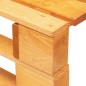 vidaXL Otomana de jardín de palets madera marrón miel vidaXL Otomana de jardín de palets madera marrón miel