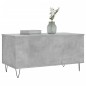 vidaXL Mesa de centro madera contrachapada gris hormigón 90x44,5x45 cm vidaXL Mesa de centro madera contrachapada gris hormigón 90x44,5x45 cm
