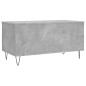 vidaXL Mesa de centro madera contrachapada gris hormigón 90x44,5x45 cm vidaXL Mesa de centro madera contrachapada gris hormigón 90x44,5x45 cm